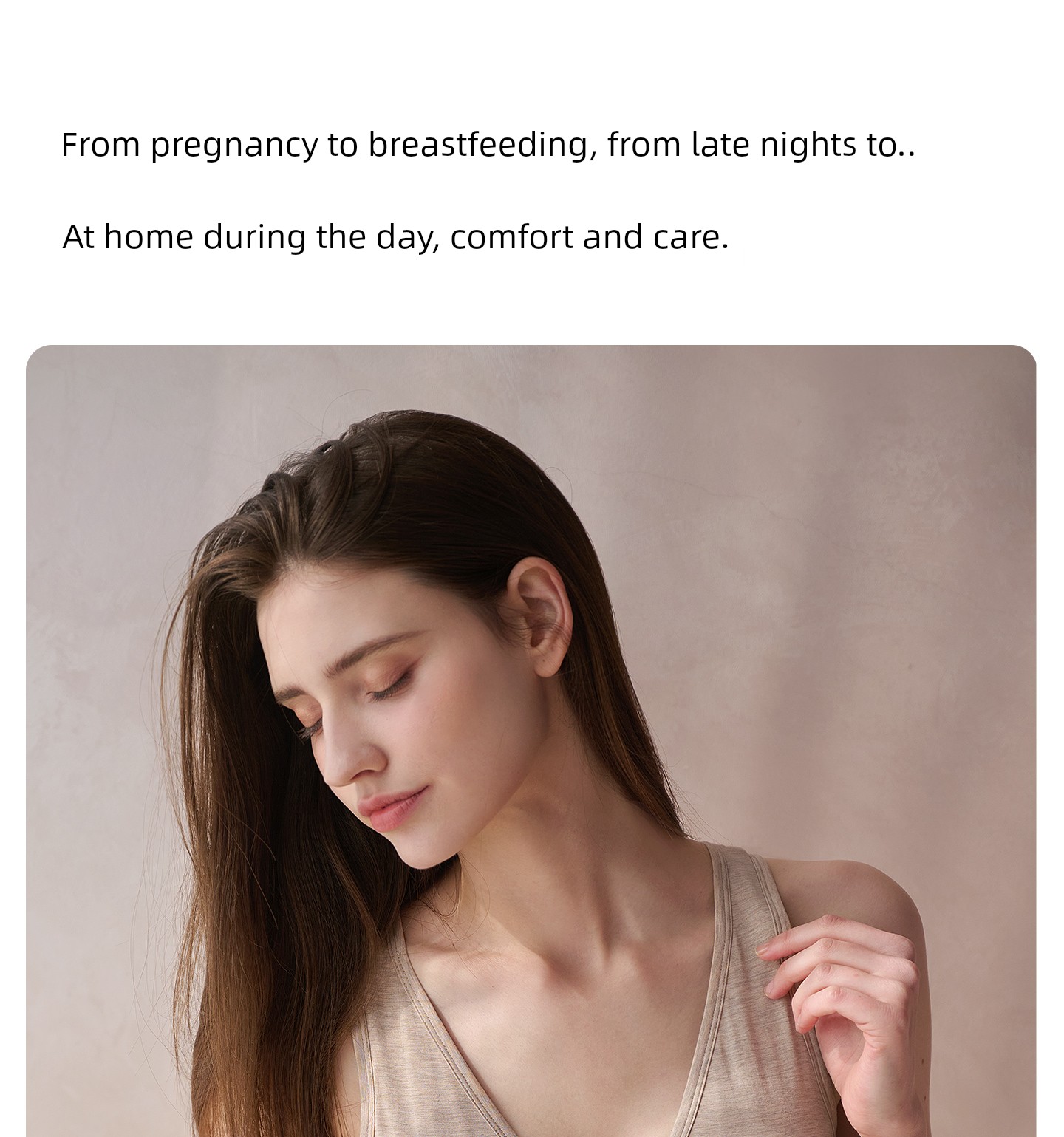 Yatmao Tianzhu Sleep Nursing Bra for Pregnancy and Postpartum, Front-Opening Vest-Style Maternity Bra for Women — 24
