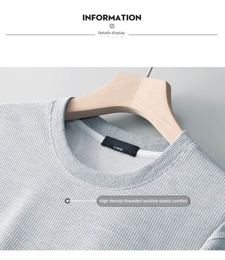 Wolfgang autumn easy Solid color Undershirt Sweater