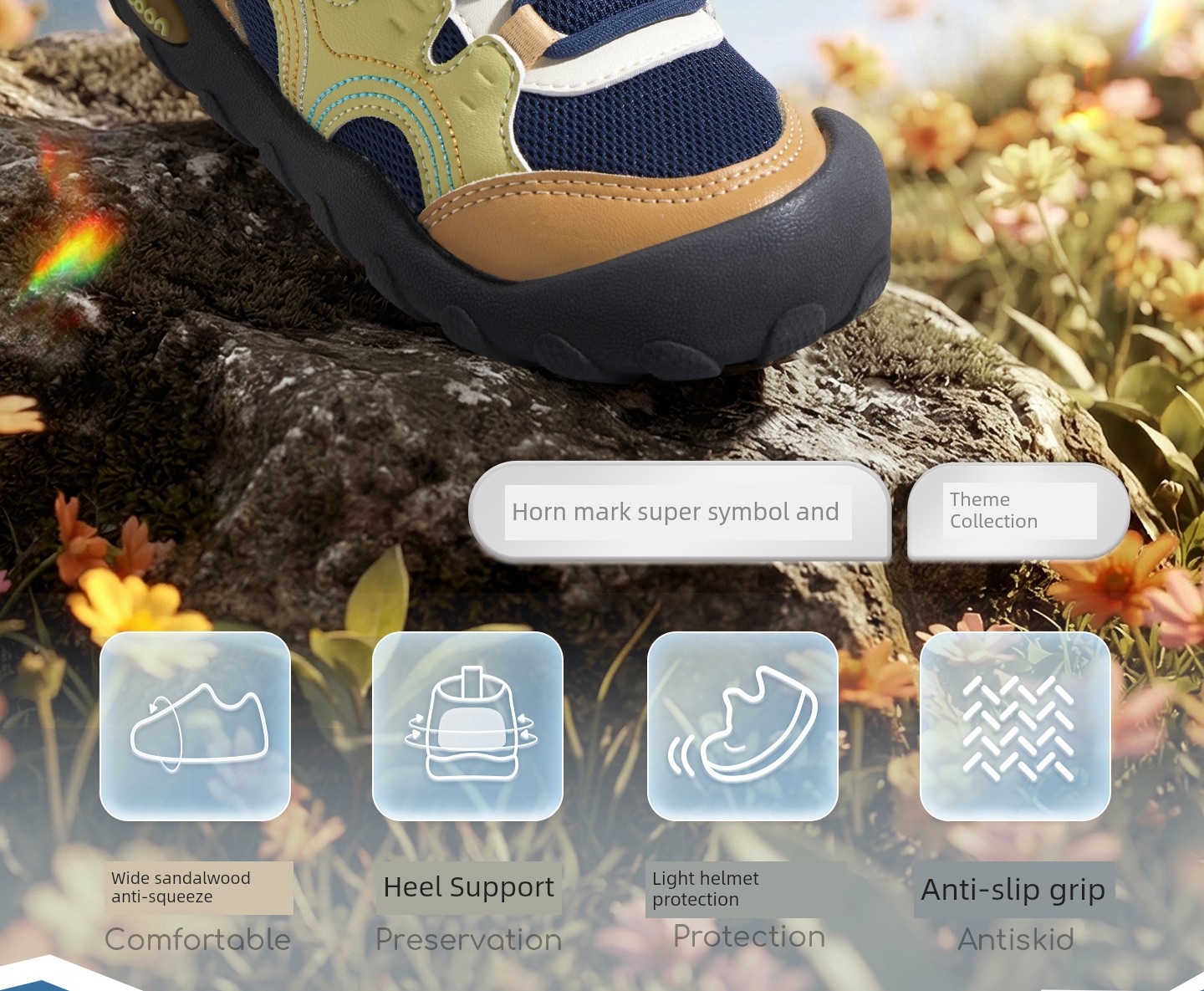 Children's Shoes for Boys, Sports Shoes, 2026 Autumn New Hiking Shoes, Lightweight Outdoor Trekking Shoes for Girls — 3