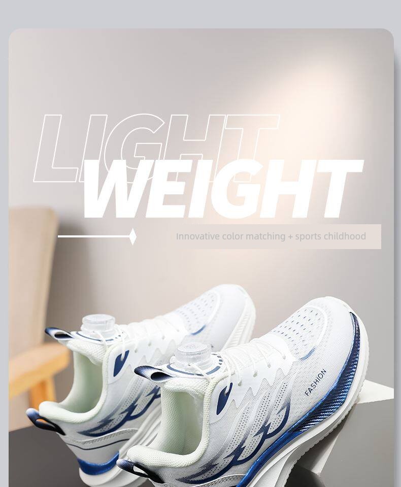 Official Brand Children's Badminton Shoes for Boys, New Autumn Model with Mesh Surface, Suitable for Older Children, Running Sports Shoes for Boys — 3