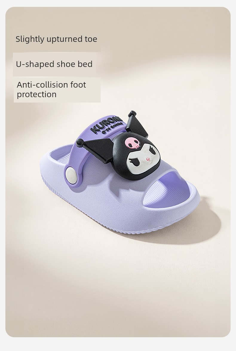 Hello Kitty Girls' Slippers for Children, Summer Indoor Non-Slip Slippers for Toddlers and Young Girls, Suitable for Home and Kindergarten — 4