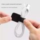 Cable management data cable storage artifact desktop computer harness Velcro cable tie wire network cable wiring fixture