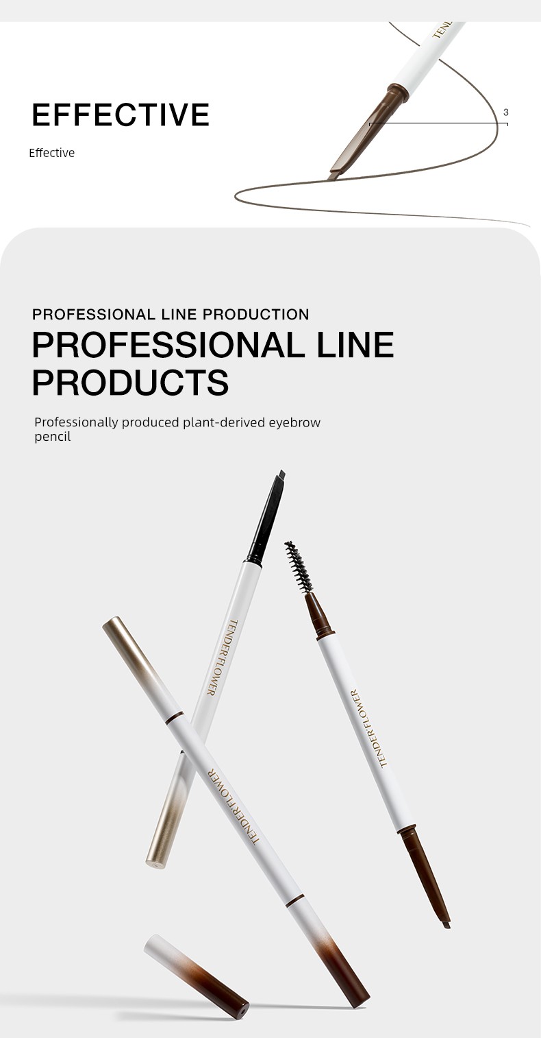 German Nenfu Eyebrow Pencil for Women Preparing for Pregnancy, Waterproof, Sweat-Resistant, Not Easy to Fade, with Distinct, Natural-Looking Eyebrows, — 25