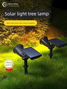 Solar Super Bright For Home Outdoor Landscape Garden Spotlight
