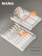 Dish storage rack stainless steel kitchen storage rack pull-out and place bowl rack cabinet pull-out basket drawer type bowl drain rack