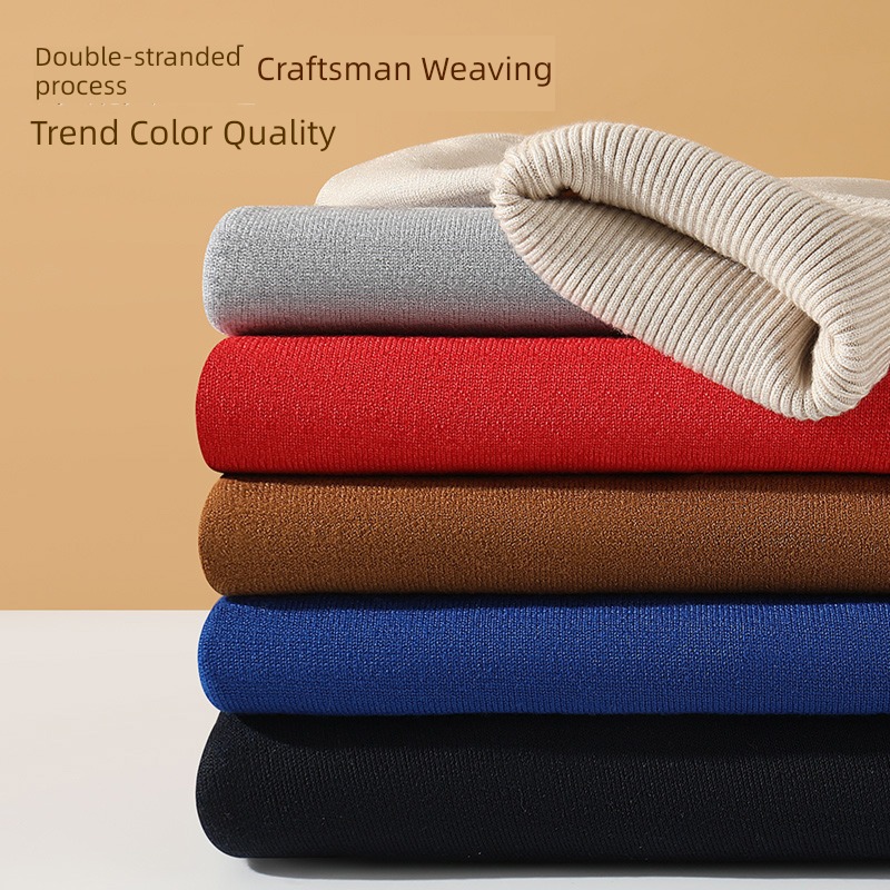 NGGGN trend Plush Condom Lay a foundation High collar sweater