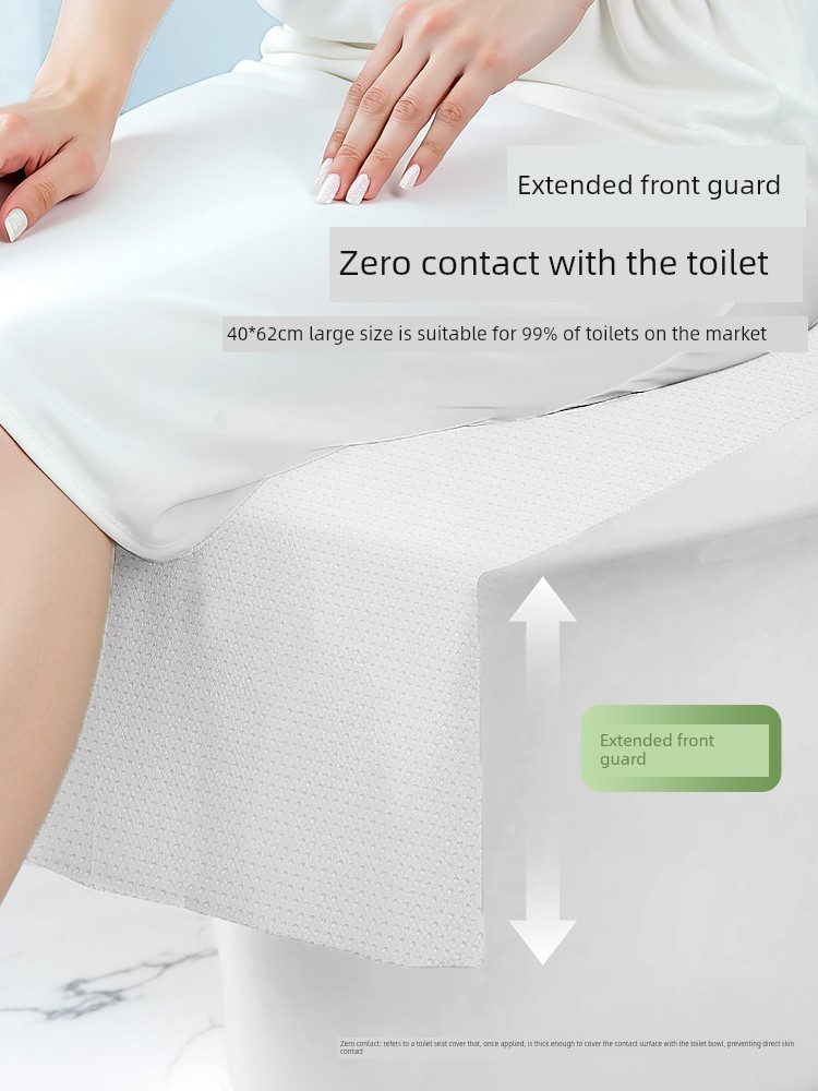 【U First】Deyou Disposable Toilet Seat Covers, Individually Packaged, for Business Trips and Travel, Hotel Toilet Seat Covers, 3 Pieces — 3