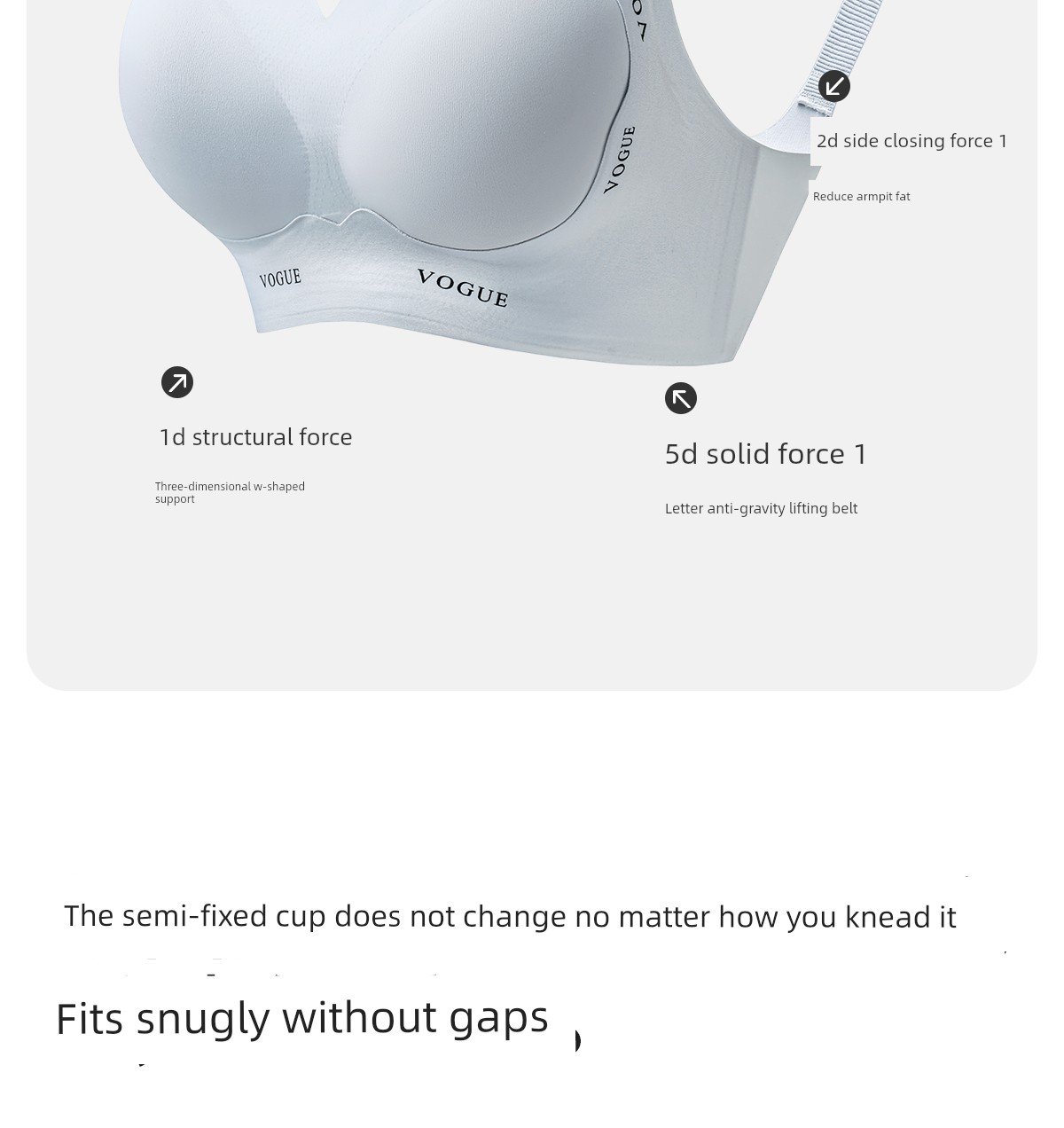 Urban Beauty Anti-Gravity Maternity Nursing Bra, Special for Pregnancy and Postpartum, Push-Up Anti-Sagging Nursing Bra, Large Size — 9