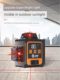 Mini Small Level High Precision High Light Automatic Line-Portraitable Infrared Red Light 12-Line Level-Patient Outdoor