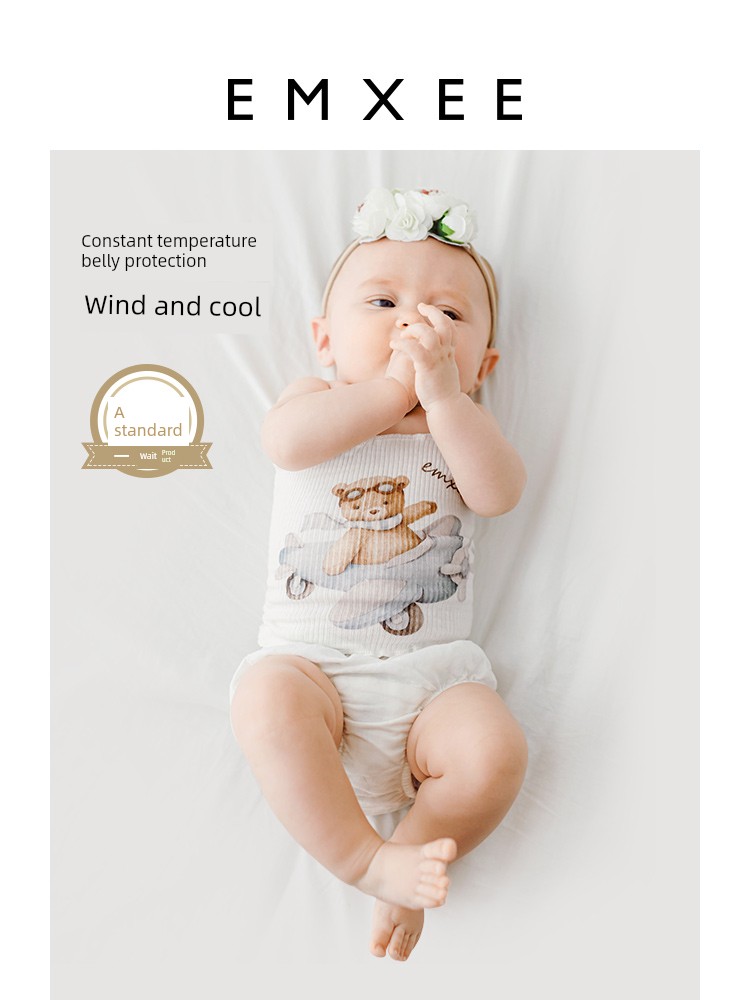 Yunxi Summer Pure Cotton Newborn Infant Umbilical Cord Care Baby Bellyband