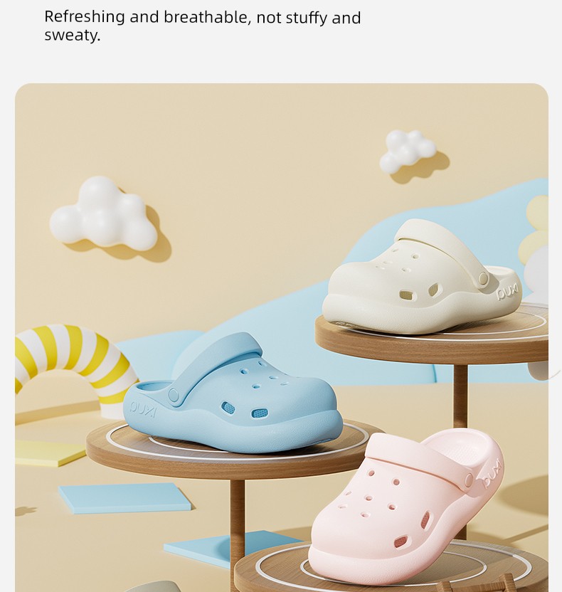 Puxi Yunmengze Clogs for Children, Girls Aged 8 to 12, Non-Slip Beach Sandals for Boys, Teenagers — 12