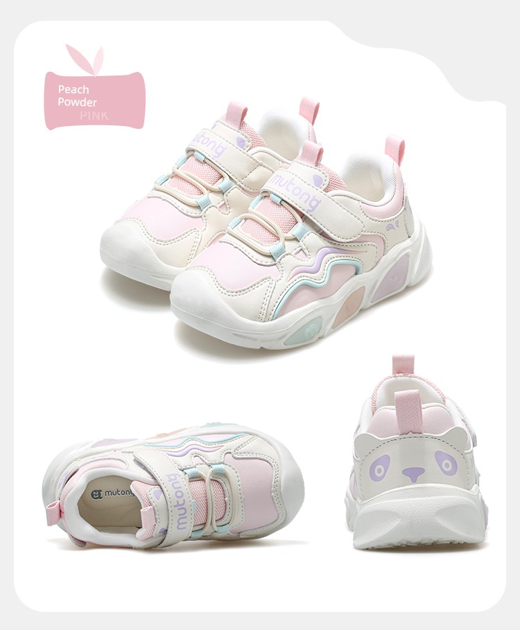 Shepherd Boy Fall and Winter Flashing Light Mesh Surface Soft Bottom Baby Toddler Shoes — 38