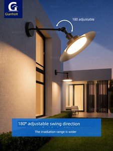 Outdoor Wall Lamp Waterproof Balcony Corridor Villa Courtyard Garden Terrace Wall Lamp Outdoor Super Bright Lighting Doo