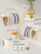 Hair ring hair clip storage artifact headgear hair band stand wall hanger children's hair accessories head rope box hair clip headband hanger hook