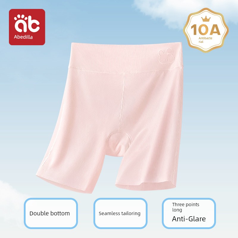 Girls' Safety Shorts and Underwear Two-In-One, Anti-Exposure Leggings for Baby Girls, Summer Thin Style — 6