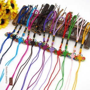 Nylon A-Line Lantern Knot DIY Tassel Clothing Chinese Knot Accessories Pendant Hanging Ornament Fan Accessories