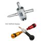 Valve core wrench bicycle tire American mouth cap key electric vehicle car tightening valve core tool remover
