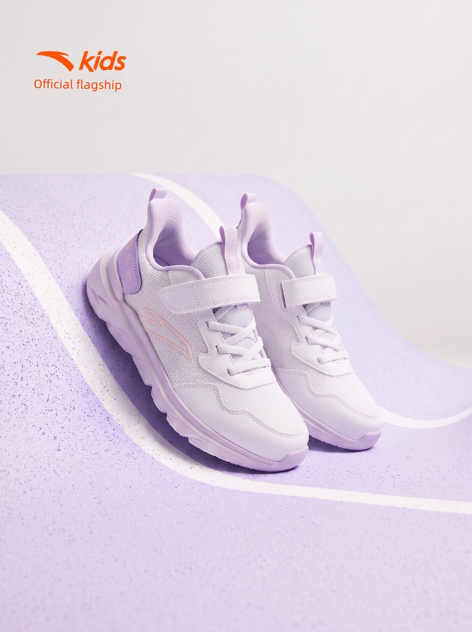 Yuanqi Anta Kidsren's Girls' Running Shoes 2026 Autumn and Winter Lightweight New Sports Shoes Girls' Running Shoes Student Shoes