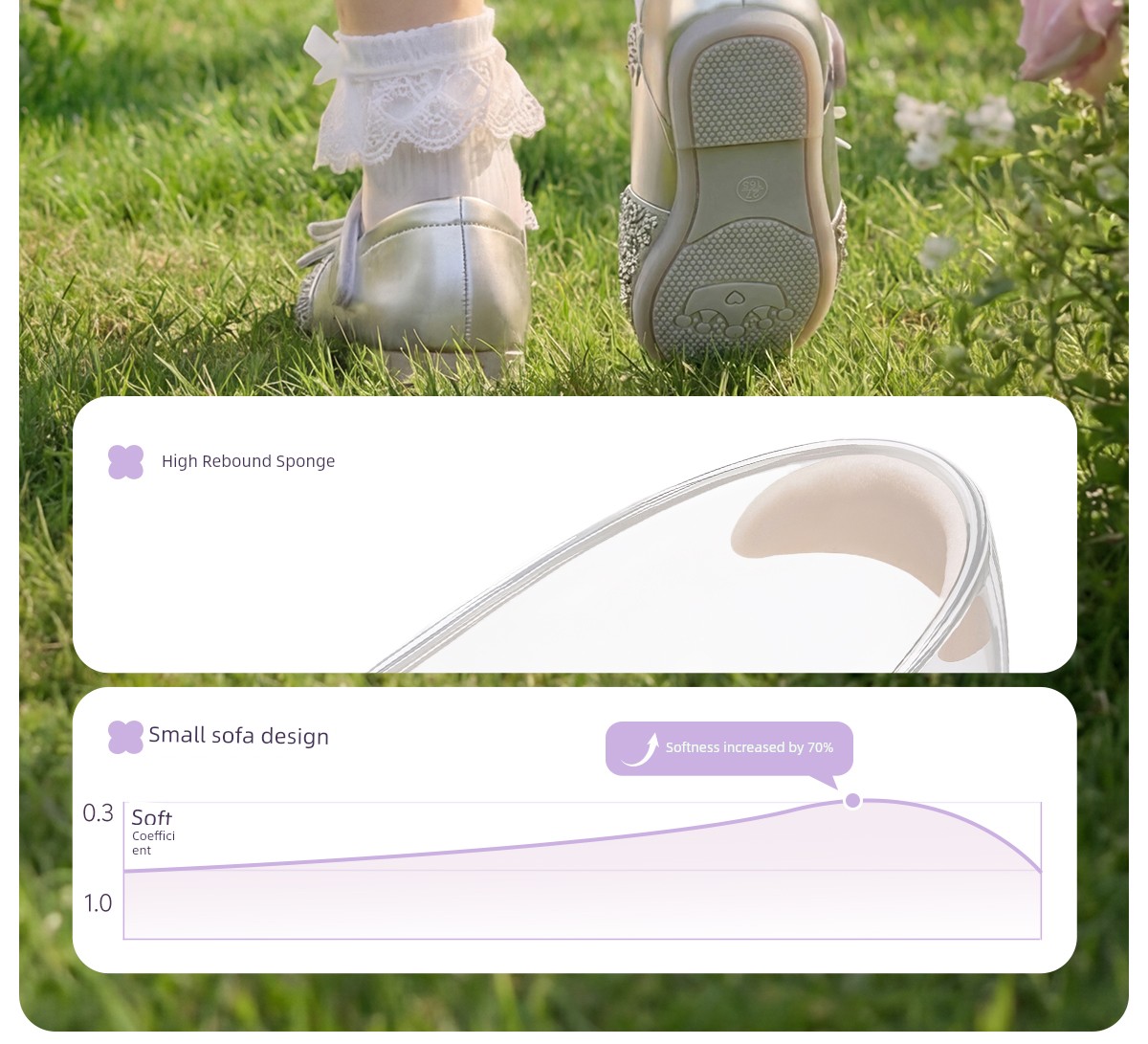 Princess Shoes for Girls, 2026 New Autumn Children's Shoes, Small Leather Shoes, Baby Crystal Shoes, Silver Soft-Soled Shoes — 9