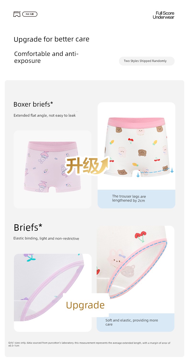 Purcotton Women's 2 Pack Children's Underwear — 6