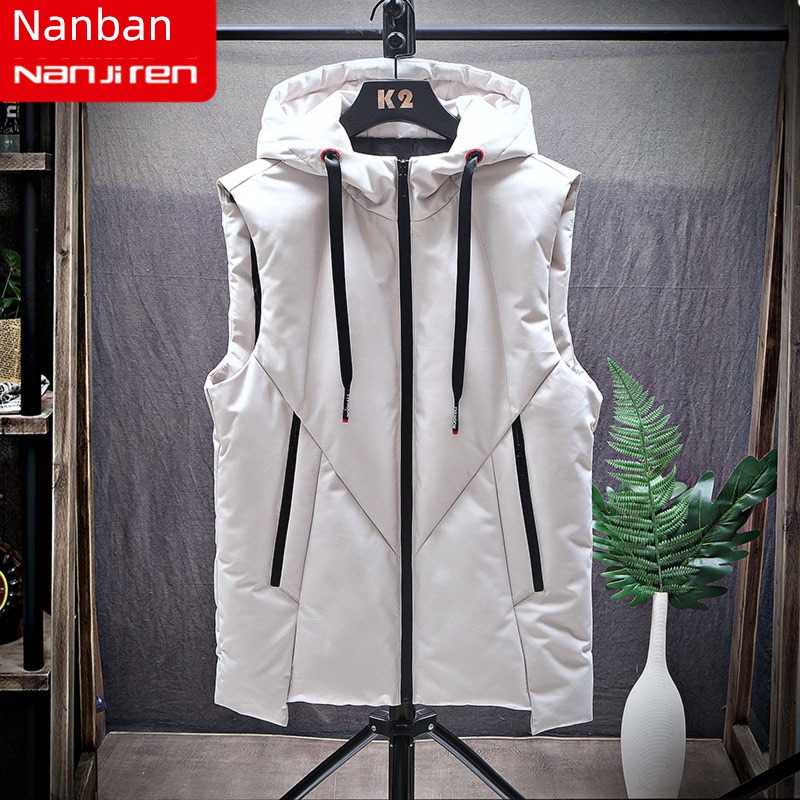NGGGN Autumn and winter ins tide Sleeveless waistcoat vest
