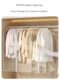 Clothes dustproof cover hanging household coat down jacket suits dustproof clothes wardrobe clothes wardrobe clothes storage cover