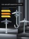 Iron aircraft expansion screwca flower clip gypsum board prefabricated board hollow brick anchor bolt umbrella type expansion hook