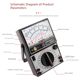 Jinchuan pointer multimeter MF47-6 mechanical switch circuit board infrared remote control detection external magnet free shipping