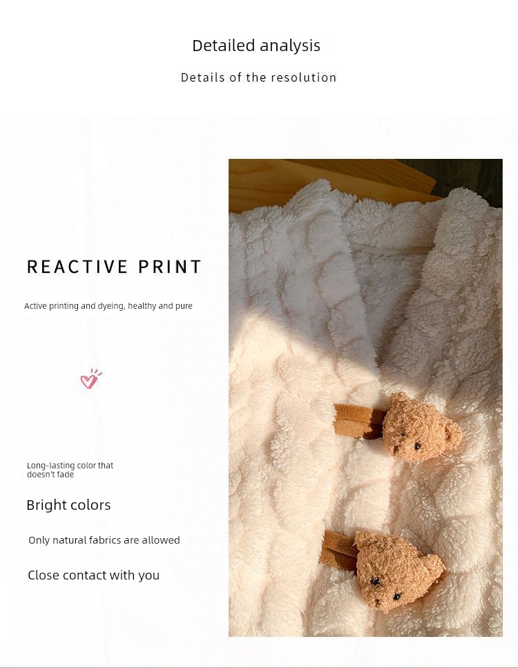 2026 Coral Fleece Maternity Pajamas Winter Postpartum Large Size Nursing Warm Thickened Homewear for Pregnant Women — 14