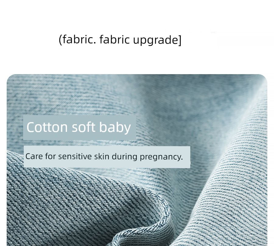 Maternity Premium Jeans for Pregnant Women, Spring and Autumn 2026 New Style, Petite Size, Cropped Straight-Leg, No Belly Support, Autumn Season — 7