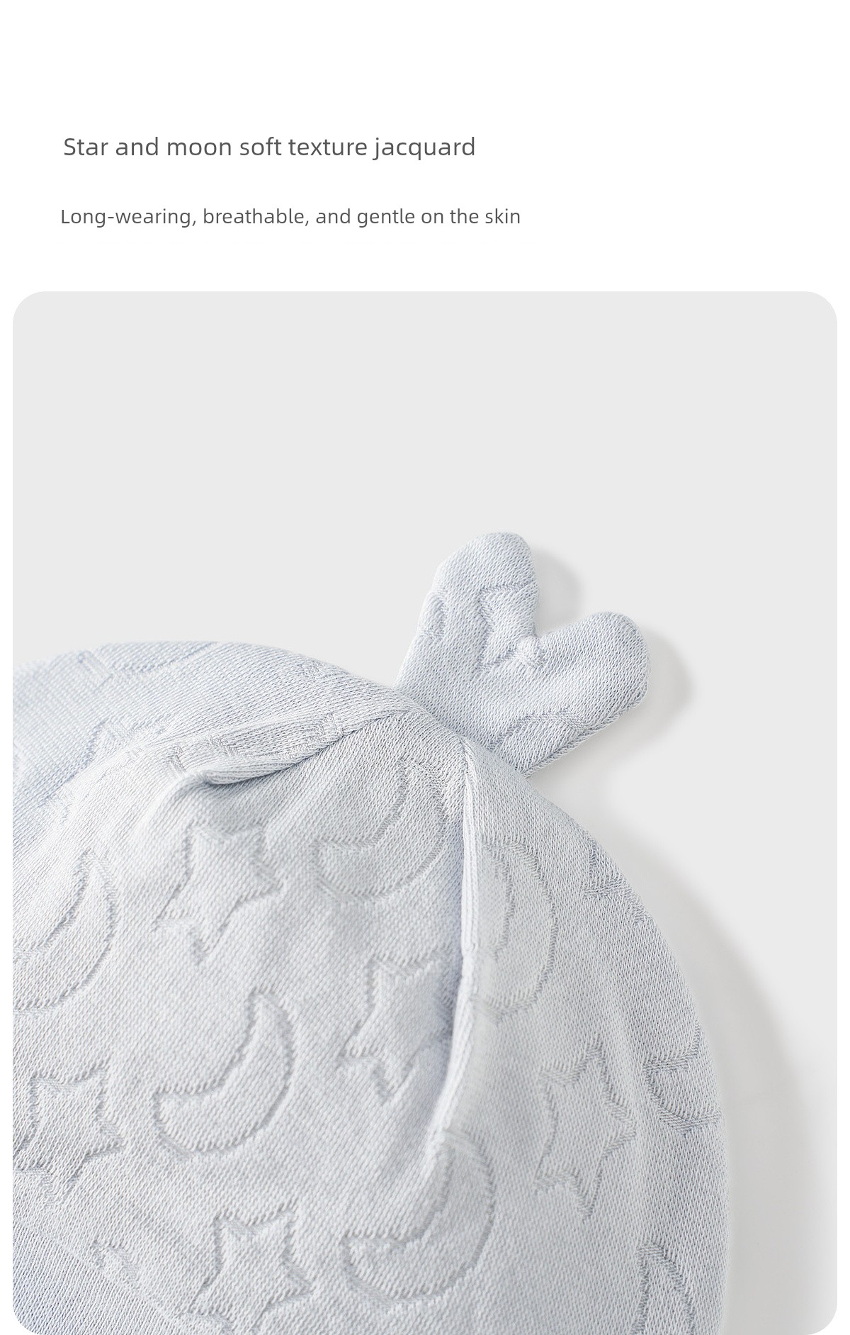 Tongtai Baby Hat Pure Cotton 0-3 Months Newborn Protective Fontanelle Cap Newborn Hat Baby Double-Layer Windproof Hat — 6