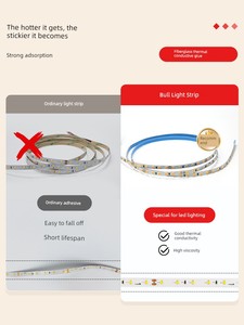 Bull Curtain TV Wall 24V Self-Adhesive LED Light Strip