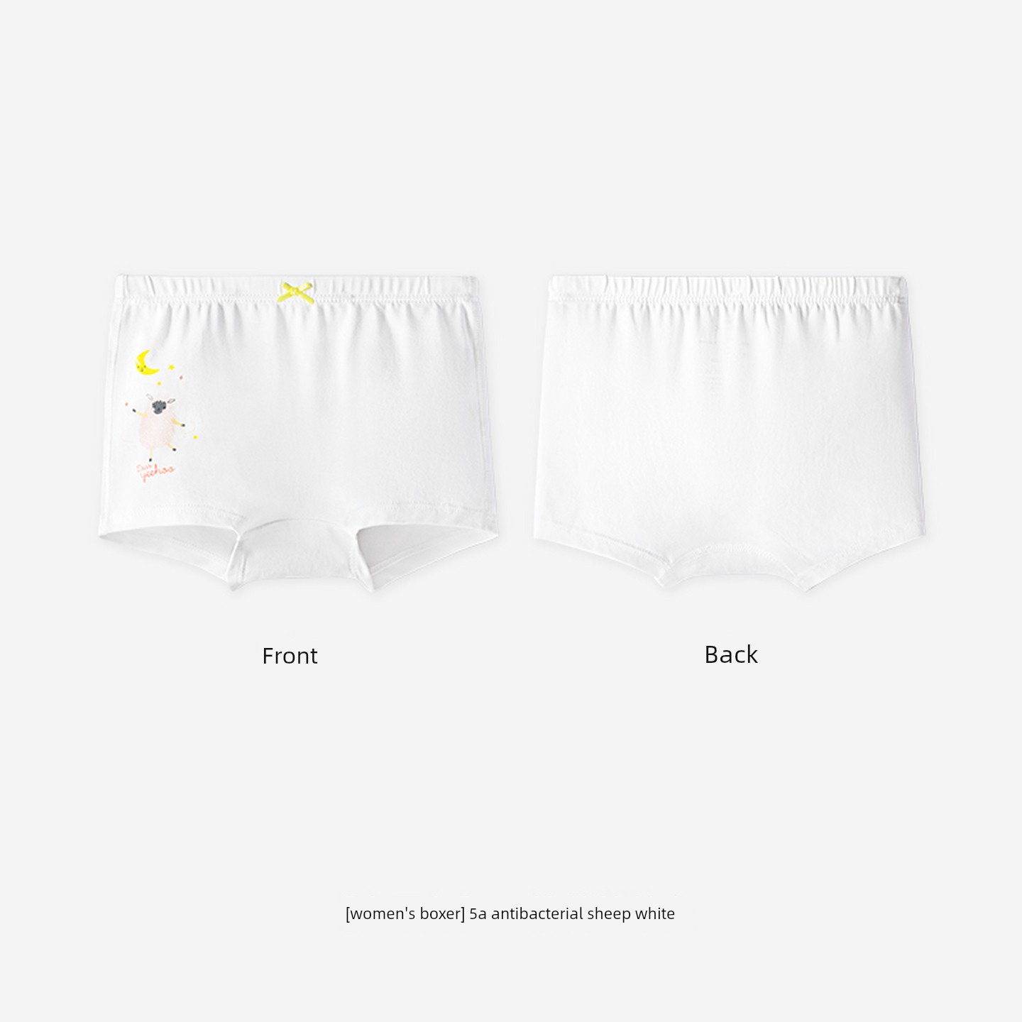 Ying's Children's Underwear, Boys' and Girls' Boxer Briefs, Suitable for All Seasons, Antibacterial Boxer Briefs for Small and Medium-Sized Children