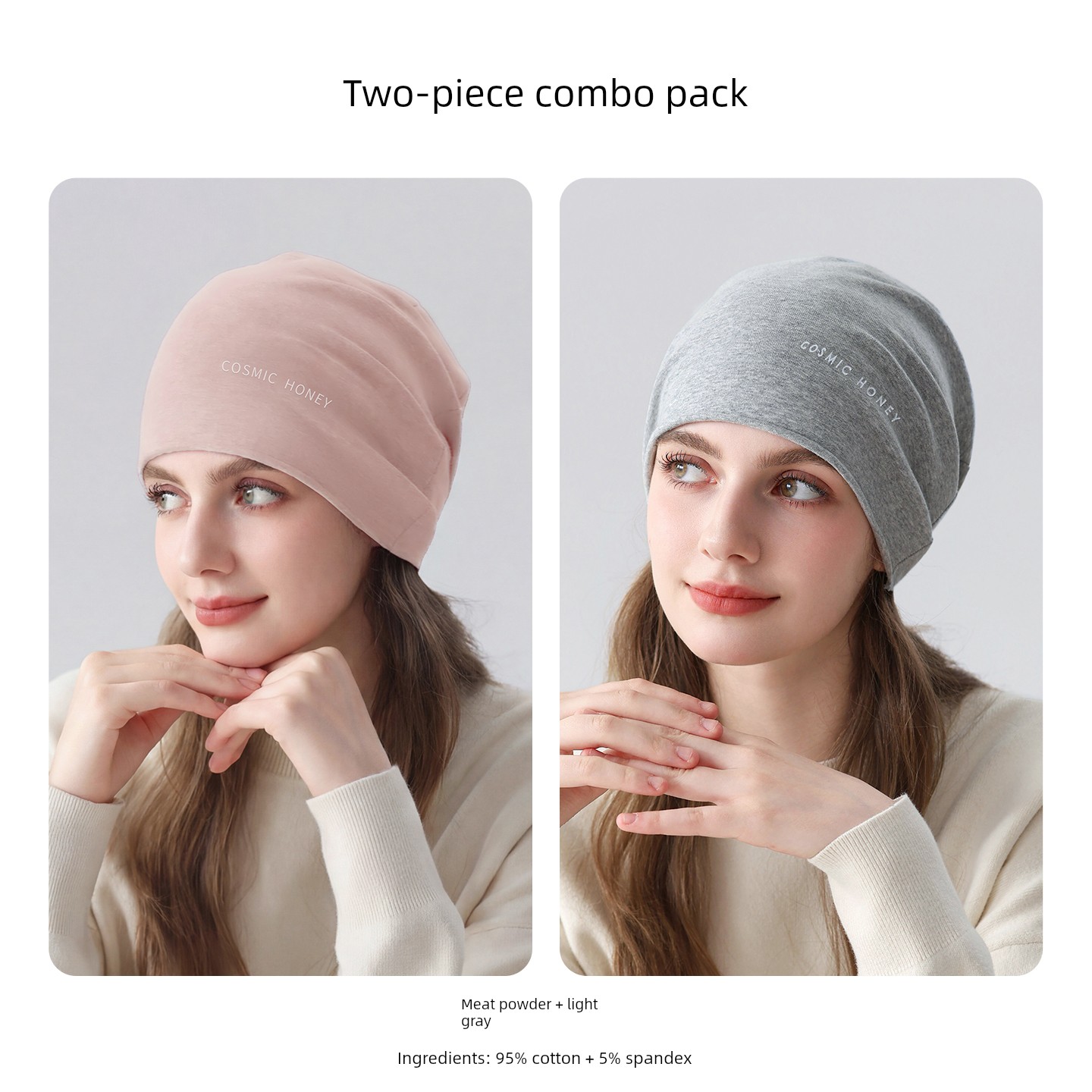 Postpartum Hat for Autumn and Winter, Thin, Windproof, Warm, Suitable for Pregnant and Postpartum Women, Large Head Circumference, Can Be Worn While — 8