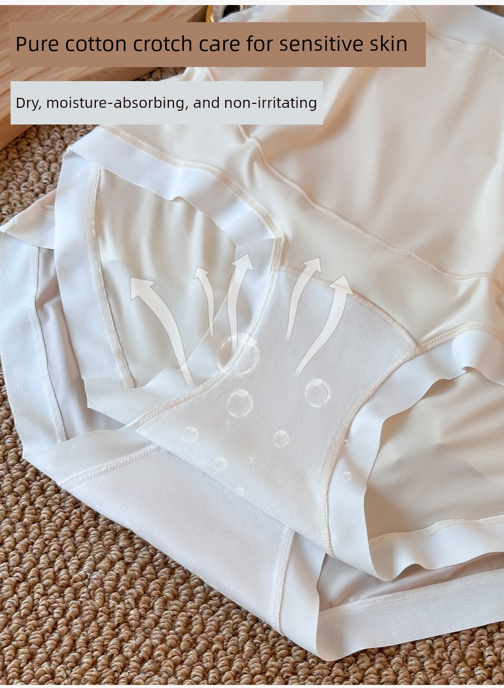 Seamless Maternity Underwear, High-Waisted, Belly-Supporting, Extra Large Size, 125kg Pairs, Specially Designed for Mid and Late Pregnancy — 10