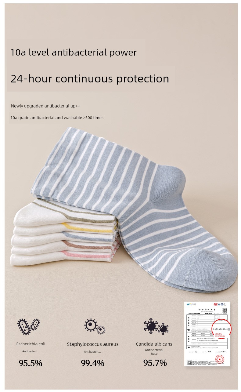 Special Maternity Socks for Postpartum Women, Loose-Fitting and Non-Binding, Thin Autumn Style, Pure Cotton Women's Socks, Mid-Calf Socks for Sleeping — 6