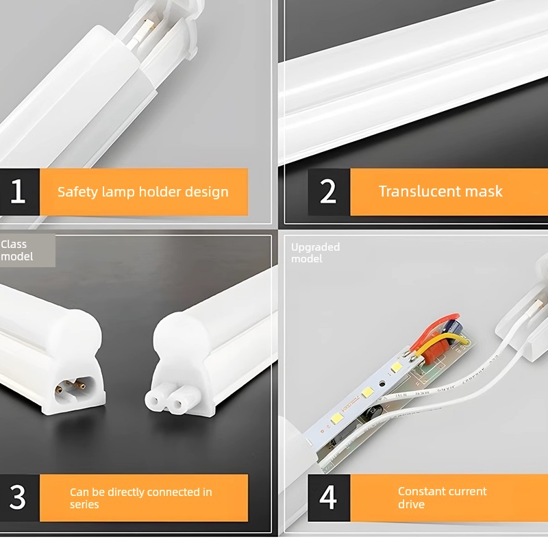 Fsl Foshan Lighting T5 Integrated Led Light Strip, Ultra-Bright Household Ceiling Recessed Strip-Shaped Fluorescent Lamp