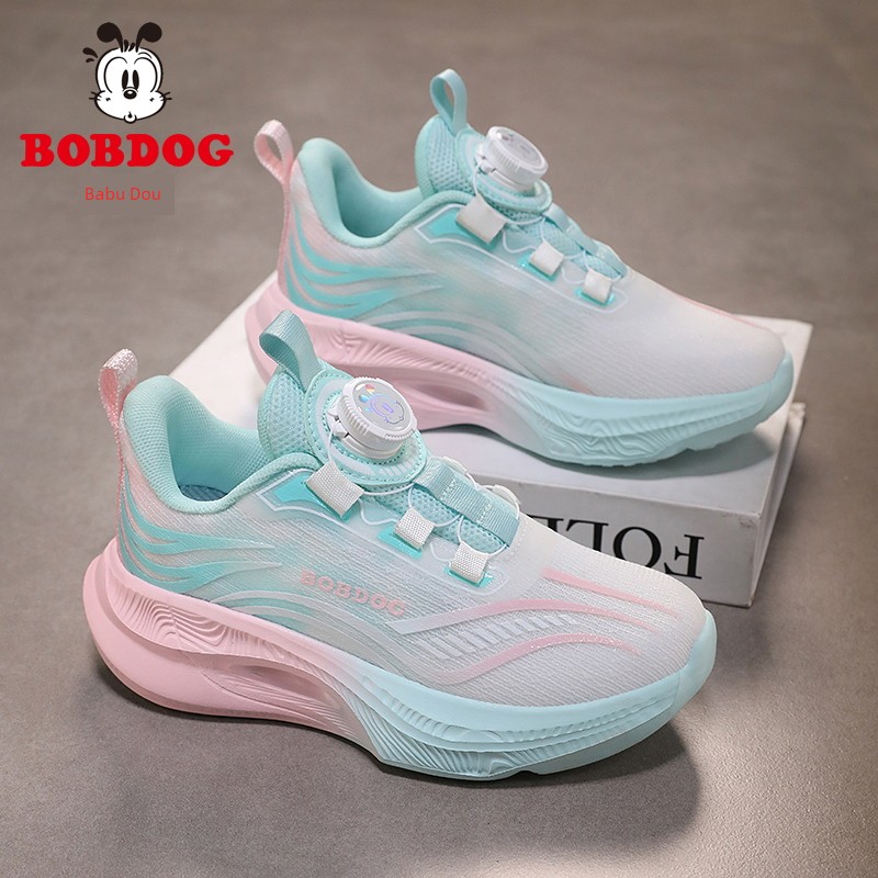 Babudou Kidsren's Shoes, Girls' Sports Shoes, 2026 Autum New Style, Mesh Breathable Girls' Lightweight Kidsren's Running Shoes — 8