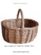 High-quality Willow woven bamboo basket carrying basket rattan storage basket weaving basket children's picking picnic basket mini basket