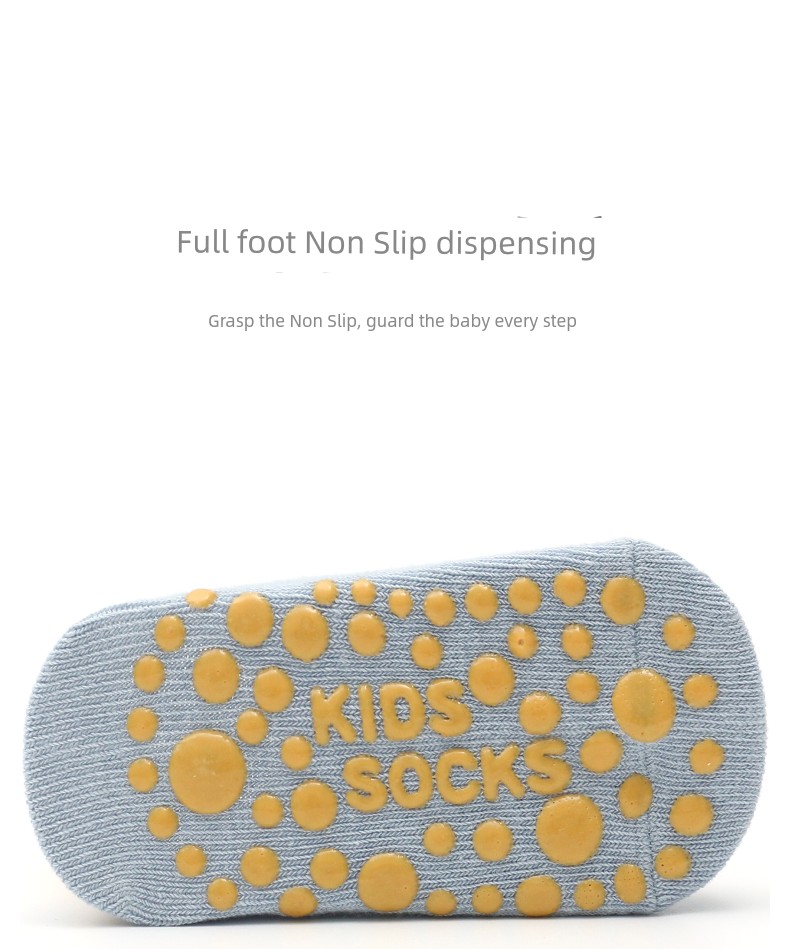 Baby Socks Spring and Autumn Pure Cotton Thin 6-December Baby Indoor Cartoon Toddler Non-Slip Socks Children's Floor Socks — 13