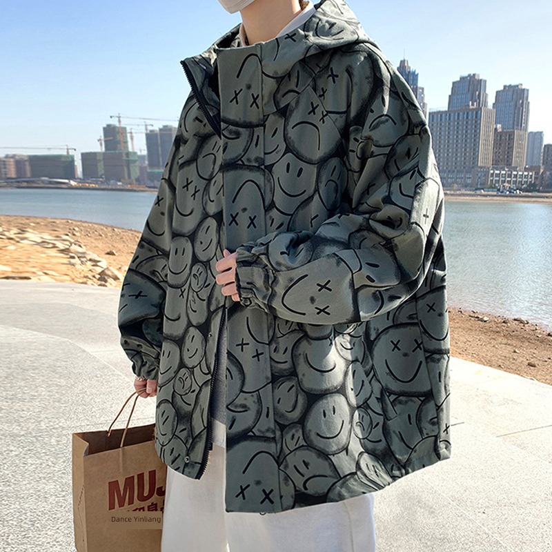Hip hop spring and autumn easy Big size the fat pizex work clothes