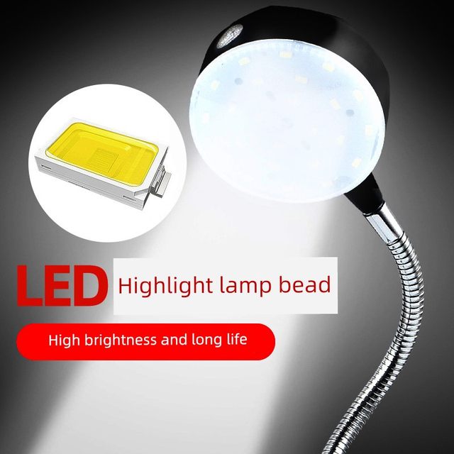 led机床工作灯强磁座磁铁照明灯冲床车床机器设备工业台灯220v24v