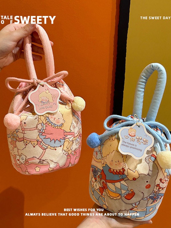 Children's Gift Bags, Kindergarten Baby Return Gifts, Souvenir Bags, Full Moon Birthday, One-Year-Old Birthday, Small Hand-Held Bags, Cloth Bags