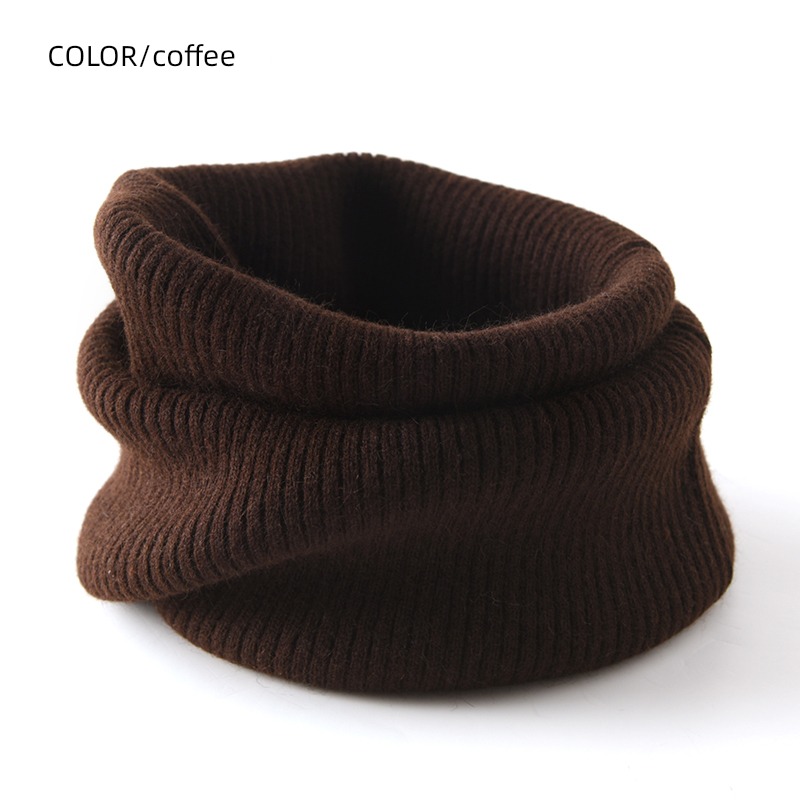 Pure cashmere winter thickening Versatile Cervical spine protection scarf
