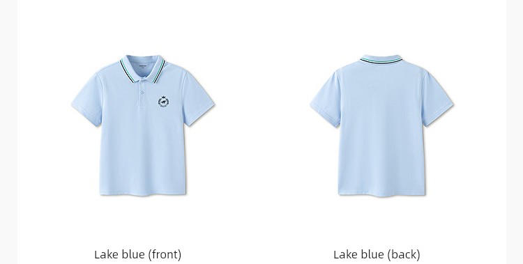 Balabala Short-Sleeved Polo Shirt 2024 New Arrival Children's Clothing — 26