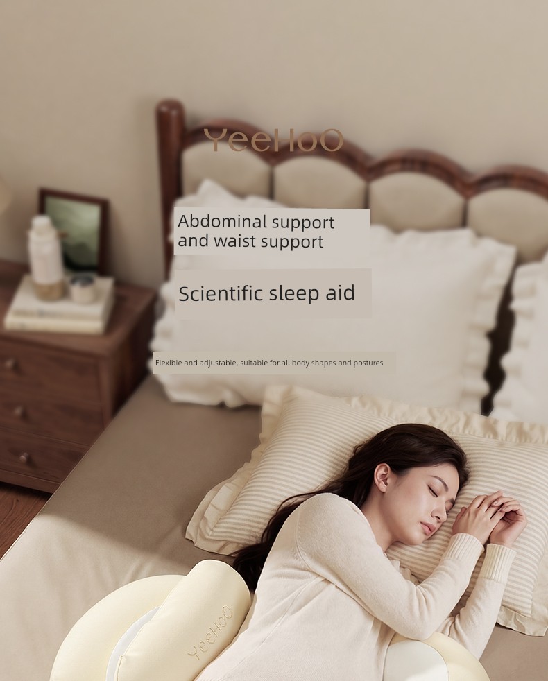 Ying's Maternity Pillow for Waist Support, Side Sleeping, and Belly Support, Pregnancy Pillow for Summer Sleep, Magic Pillow for Sleeping — 1