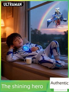 2026 New Ultraman Zero Zeta Clothing Spring and Autumn Sports Spider-Man Children's Outfit Boys' Sweatshirt Set