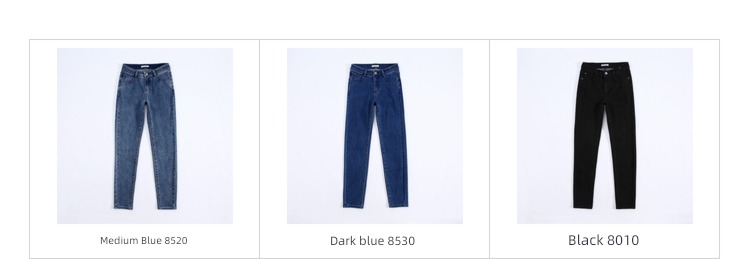 jeanswest  winter Thick style Micro bullet Tight fitting Jeans