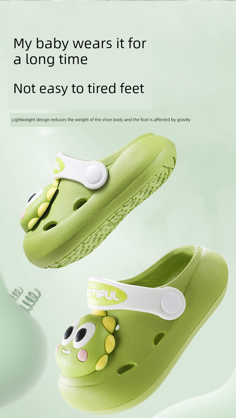 European-Style Unisex Children's Clogs, Baby Sandals, New Summer Indoor Bath Non-Slip Comfortable Shoes — 9