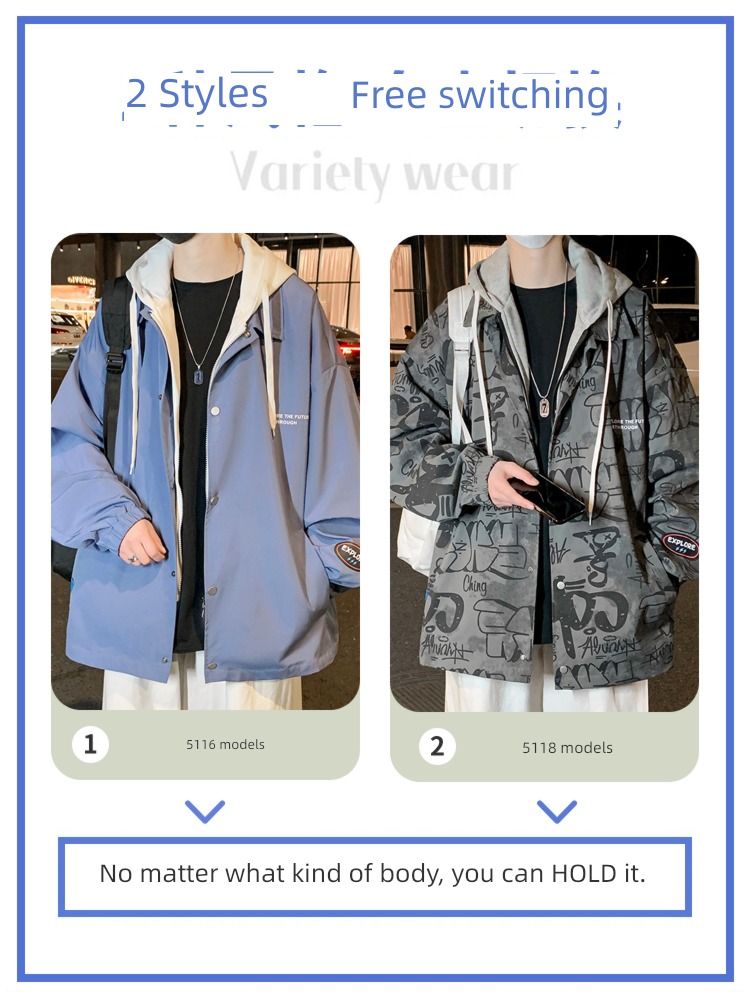 dandy Plush thickening spring and autumn Jacket pizex